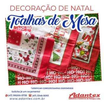Toalhas de mesa para decoração de Natal